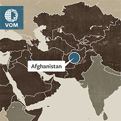 Identifying Afghanistan on a world map.