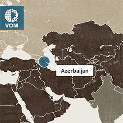 Identifying Azerbaijan on a world map.
