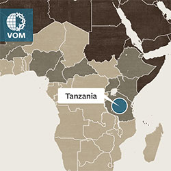 Identifying Tanzania on a world map.
